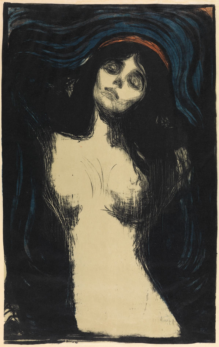 Madonna, Edvard Munch