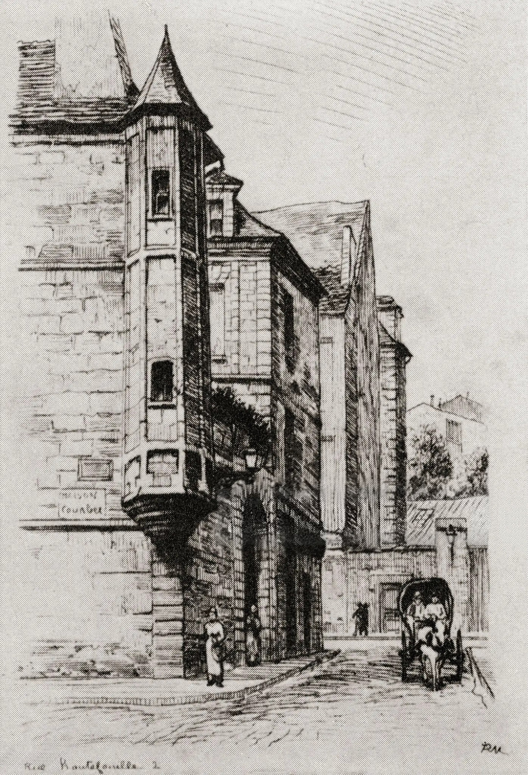 Courbet Studio Paris by A.P. Martial