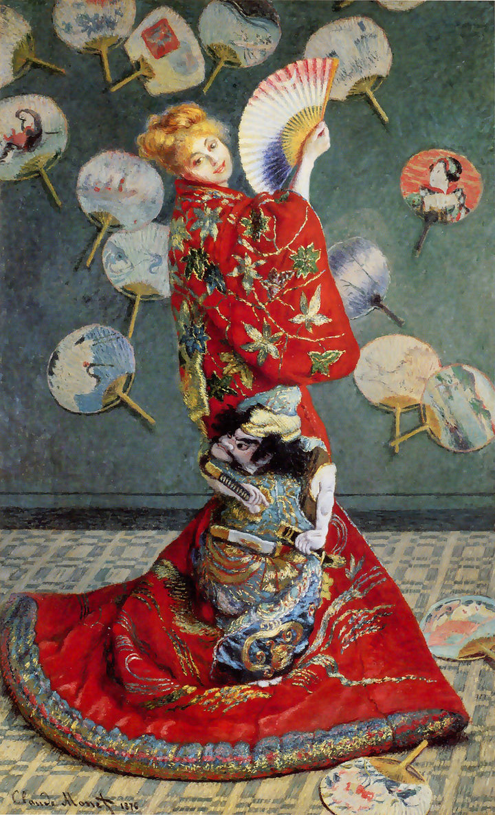 La japonesa (Camille Monet vestida de japonesa), Monet