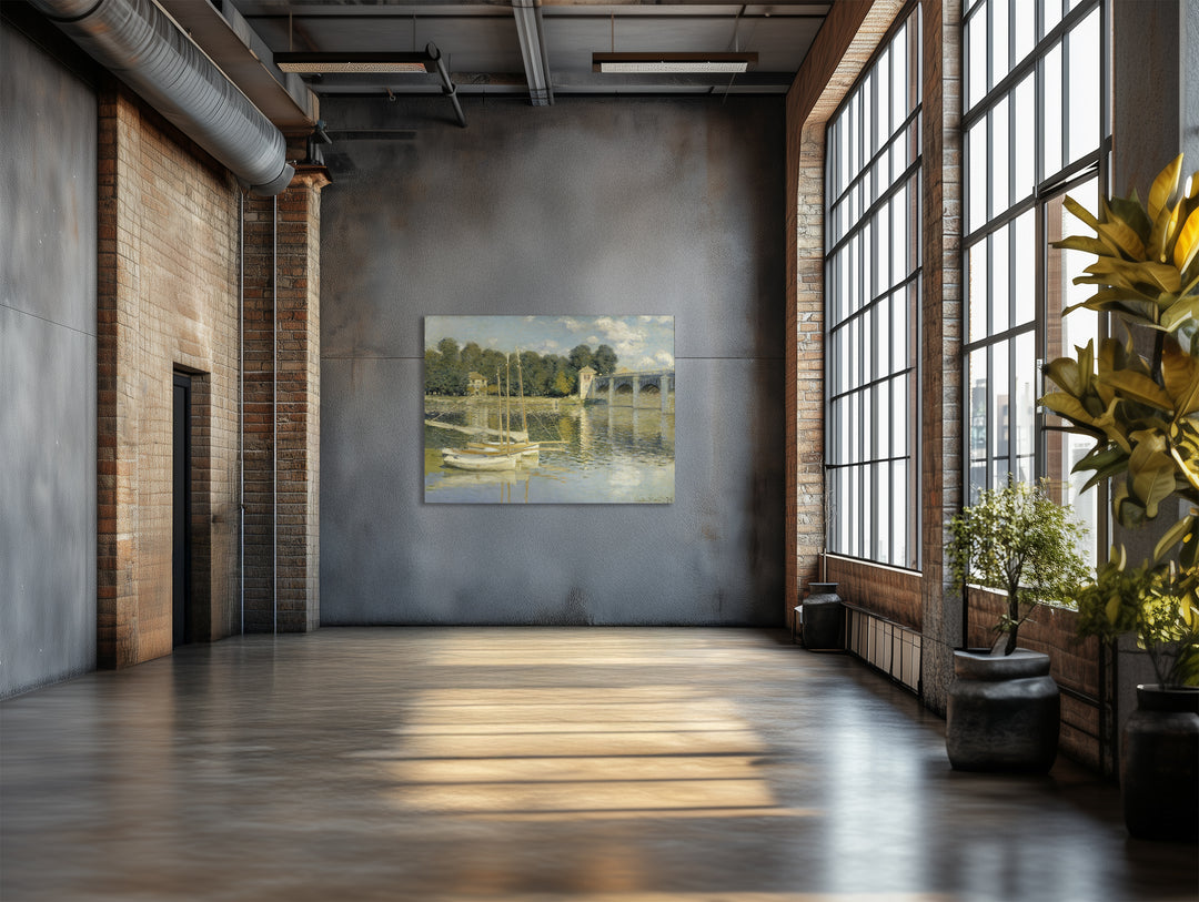 El puente de Argenteuil, Monet