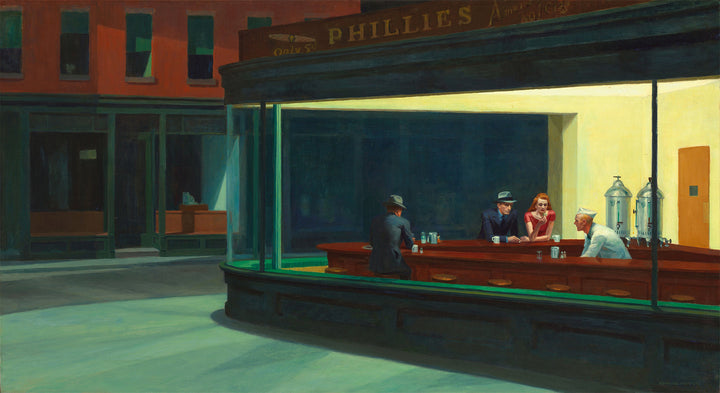 Los noctámbulos, Edward Hopper