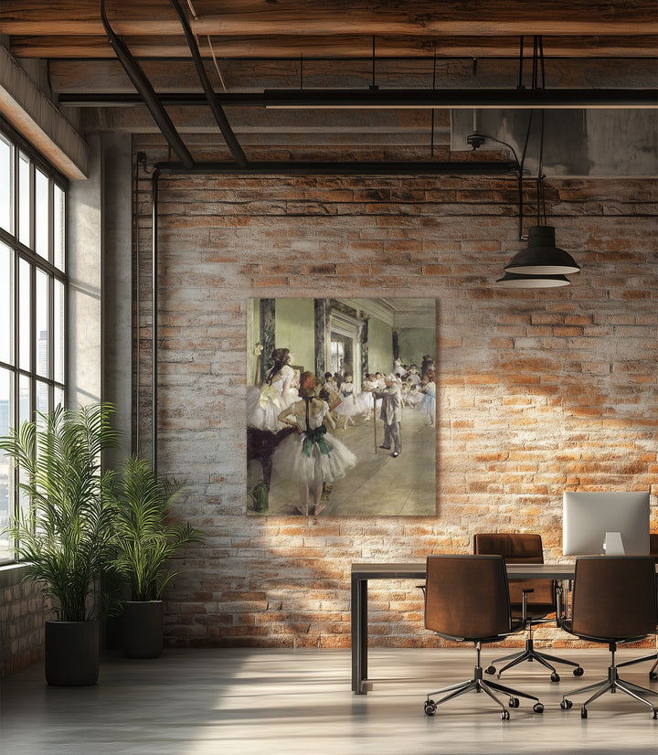 La clase de baile, Edgar Degas