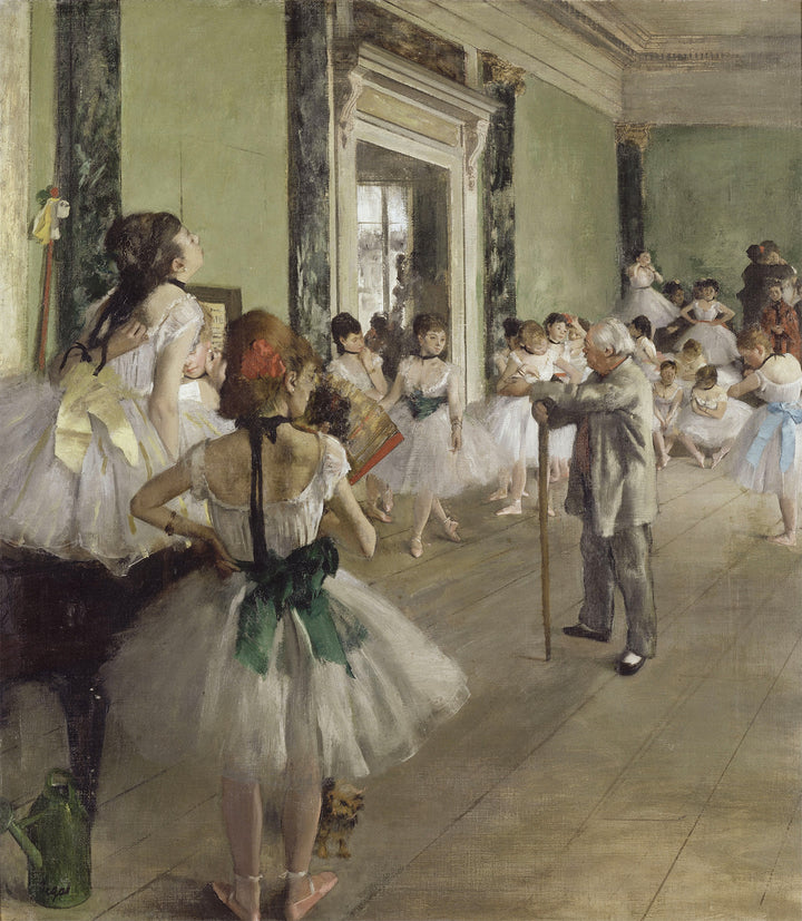 La clase de baile, Edgar Degas