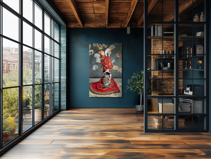 La japonesa (Camille Monet vestida de japonesa), Monet