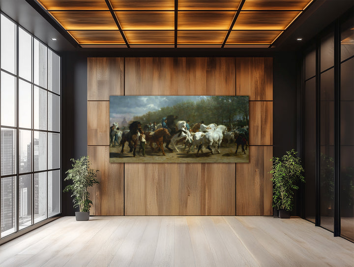 La feria de caballos, Rosa Bonheur