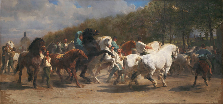 La feria de caballos, Rosa Bonheur