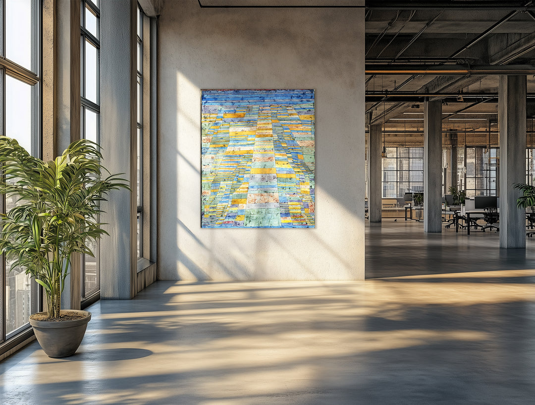 Camino principal y caminos secundarios, Paul Klee