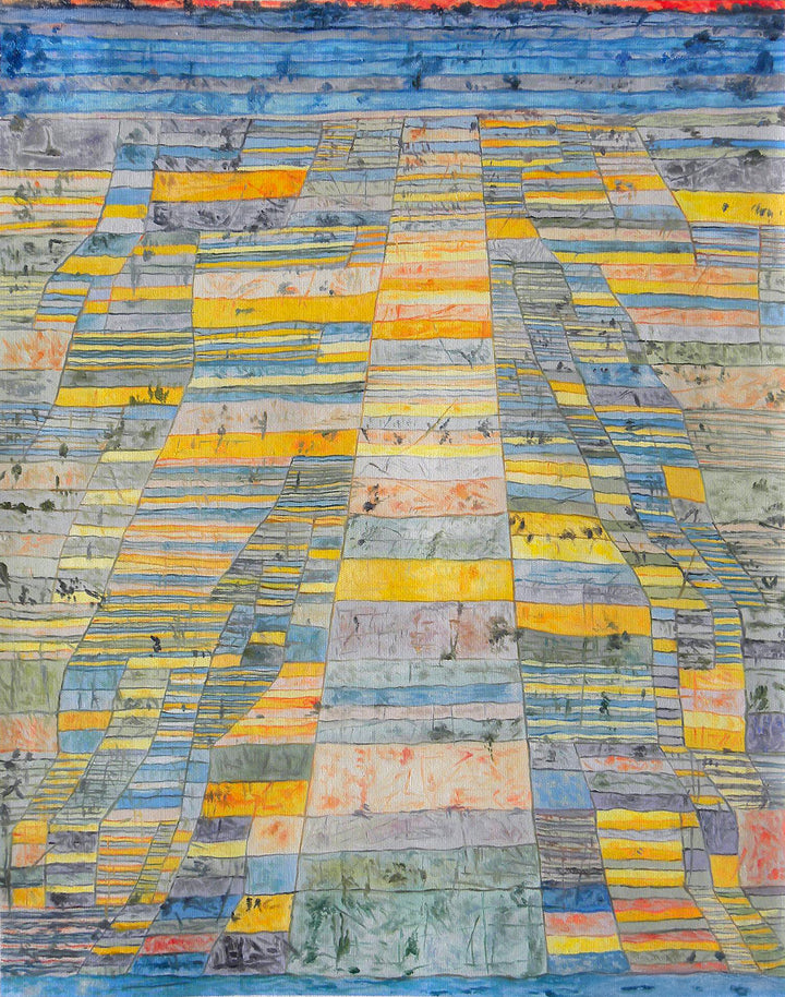 Camino principal y caminos secundarios, Paul Klee