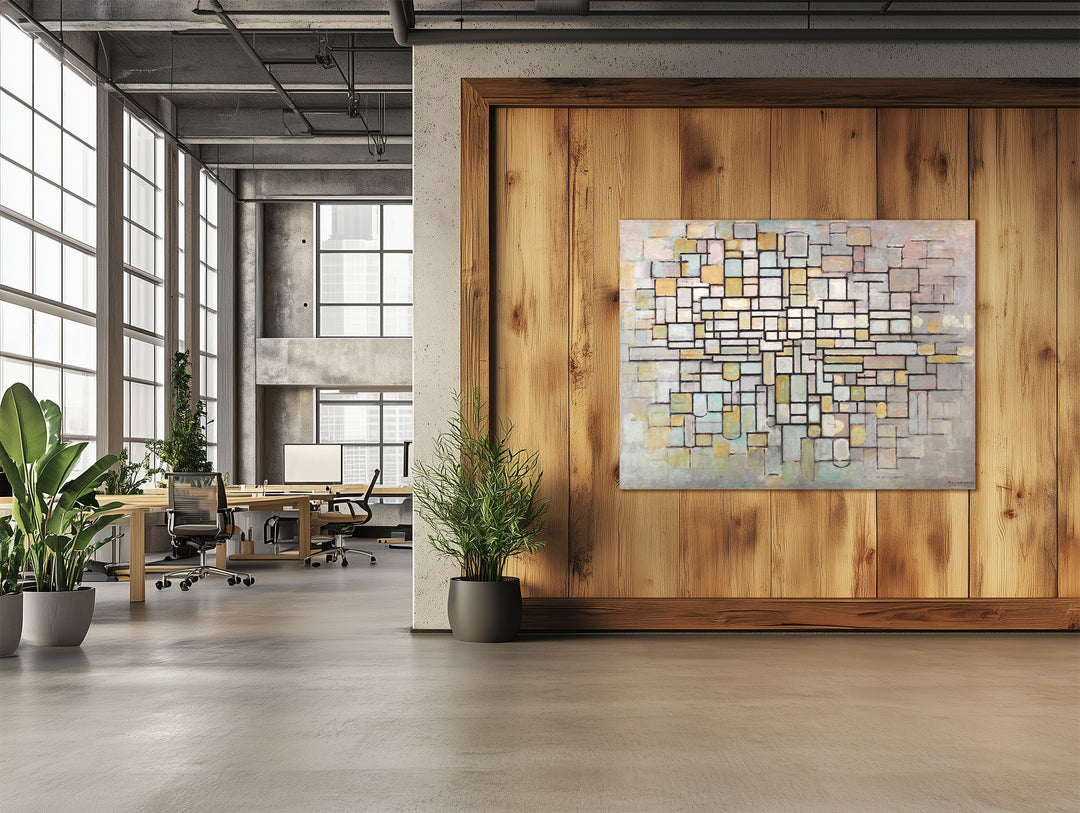 Composición No. 11, Mondrian