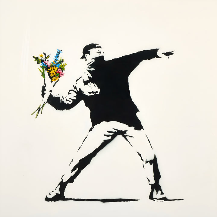 El amor está en el aire, Banksy