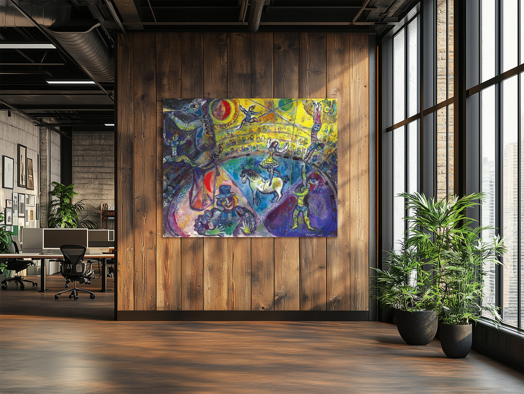 El caballo de circo, Chagall