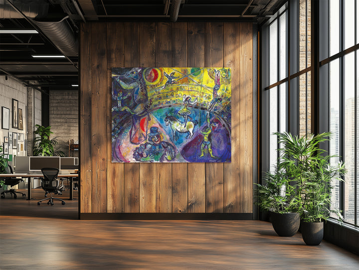 El caballo de circo, Chagall