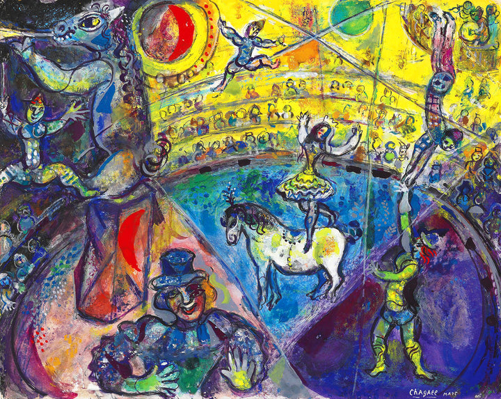 El caballo de circo, Chagall