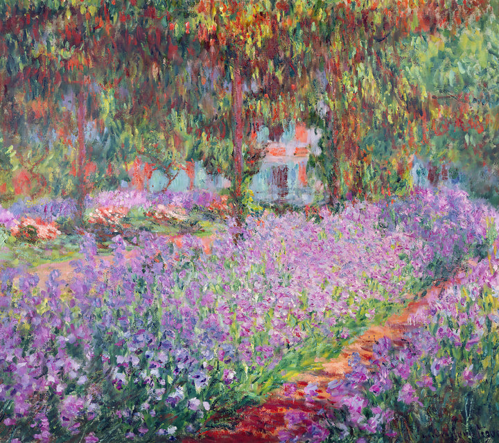 El jardín del artista en Giverny, Monet