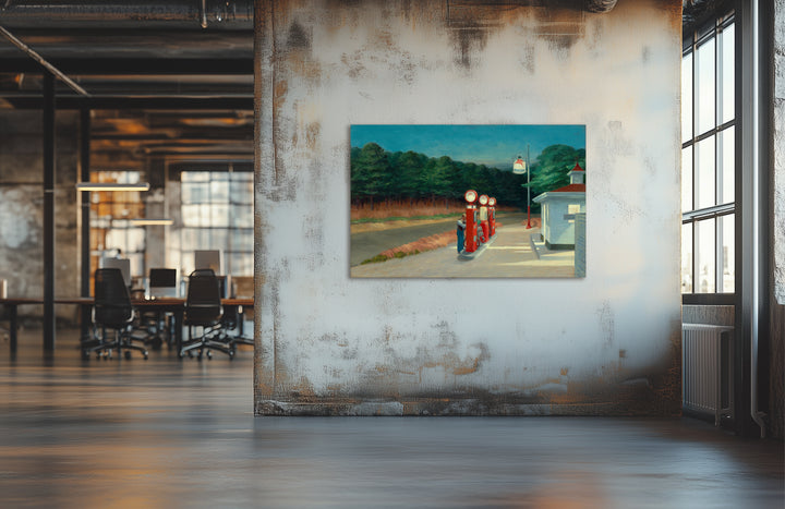 Gasolina, Edward Hopper