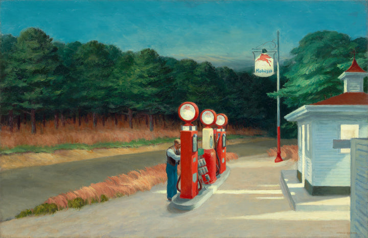 Gasolina, Edward Hopper