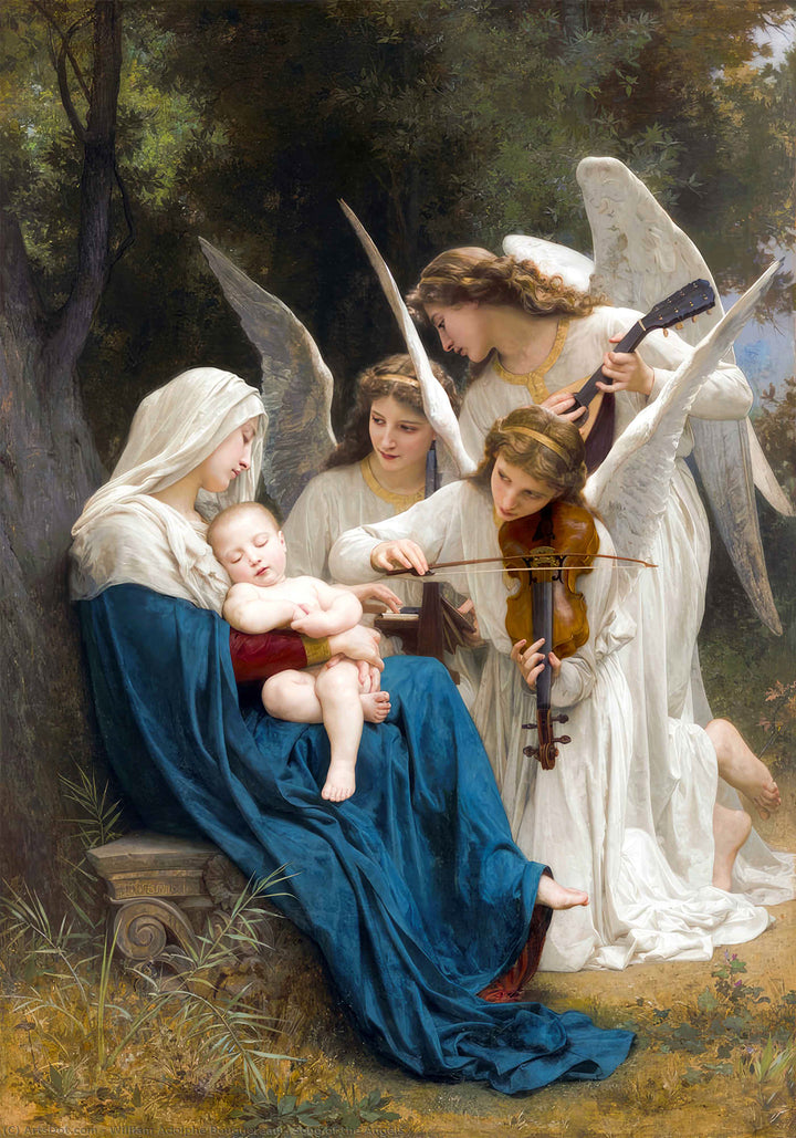 La canción de los ángeles, Bouguereau