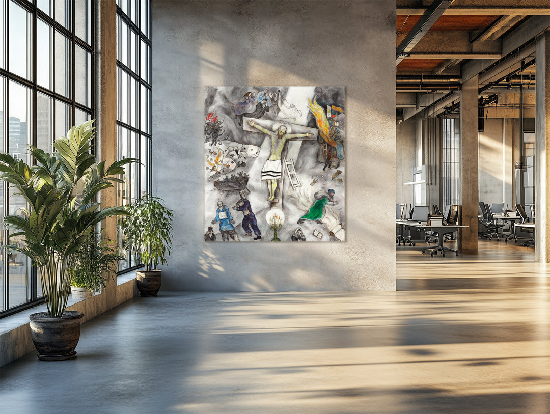 La crucifixión blanca, Chagall