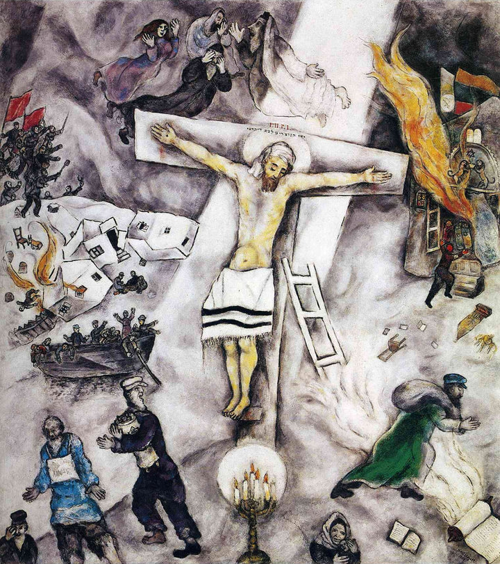 La crucifixión blanca, Chagall