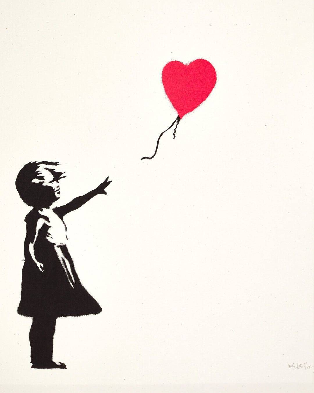 Niña con globo, Banksy