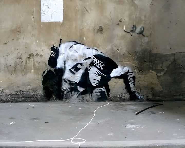 Olfato policial, Banksy