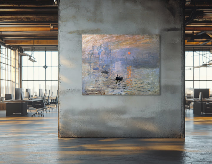 Impresión, sol naciente, Monet