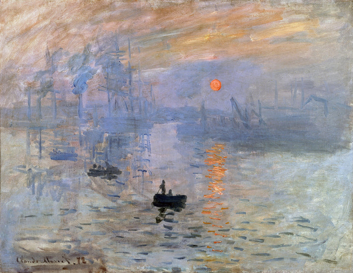 Impresión, sol naciente, Monet