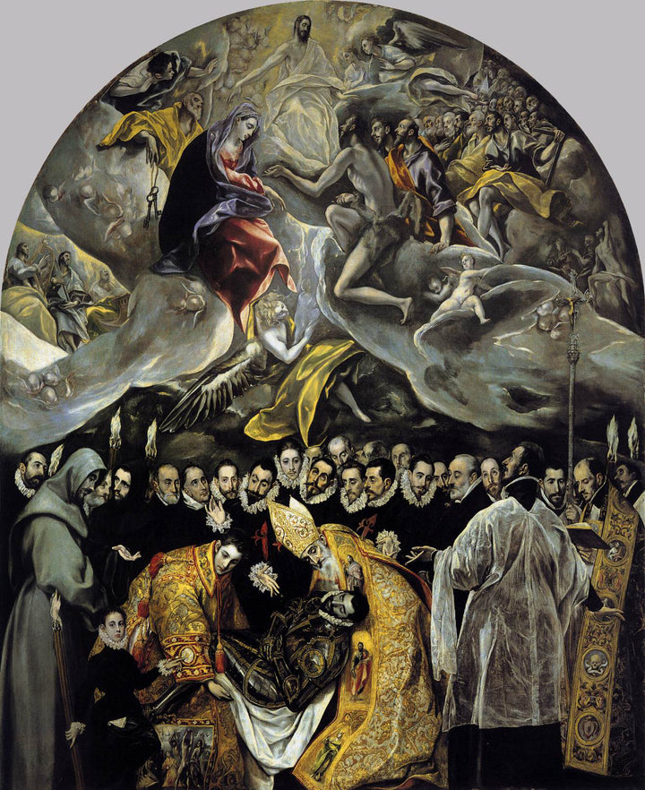 El entierro del conde de Orgaz, El Greco