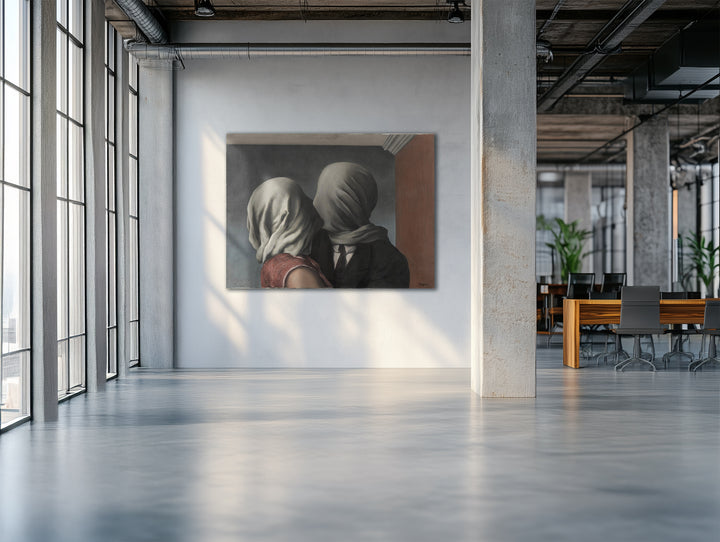 Los amantes, René Magritte