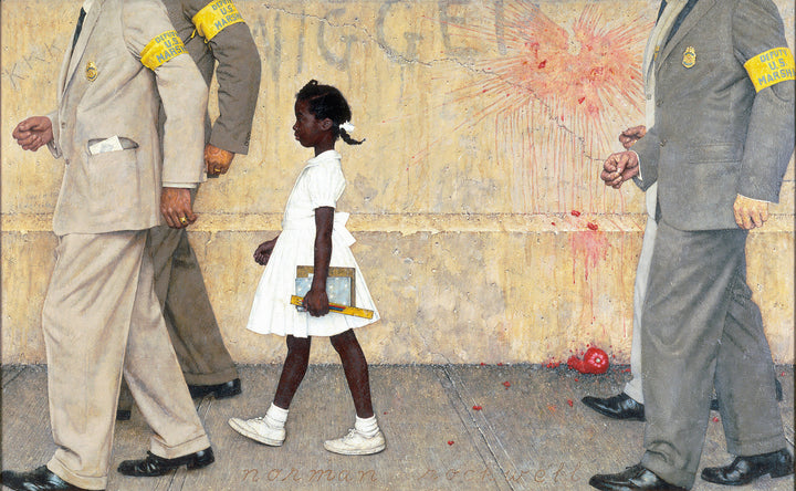 El problema con el que todos convivimos, Norman Rockwell
