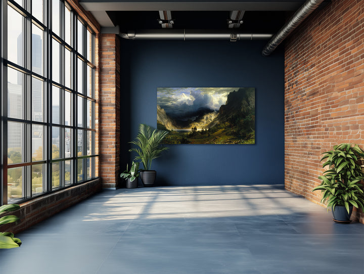 Tormenta en las Montañas Rocosas, Mt. Rosalie, Albert Bierstadt