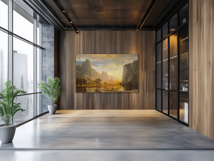 Valle de Yosemite, Albert Bierstadt