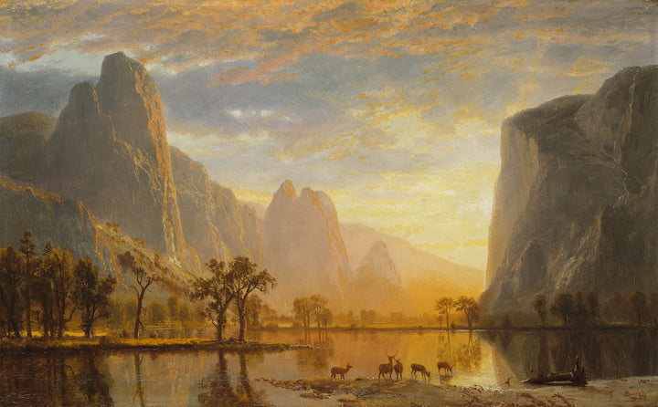 Valle de Yosemite, Albert Bierstadt