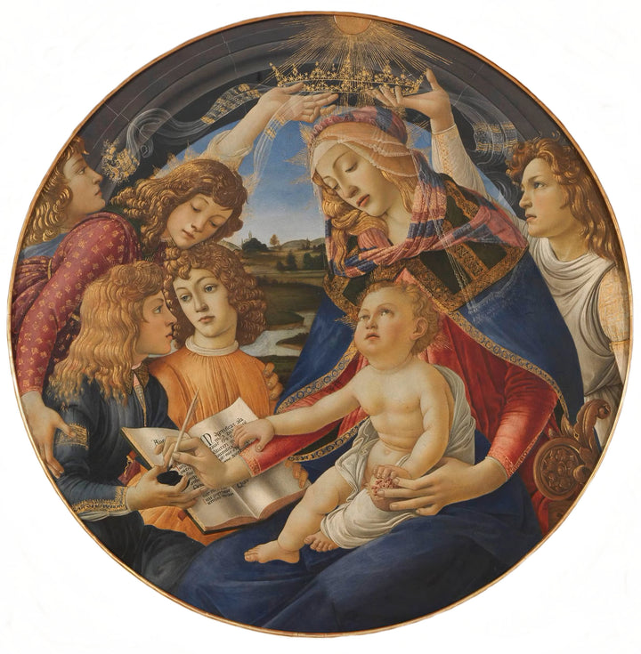 Virgen del Magnificat, Botticelli