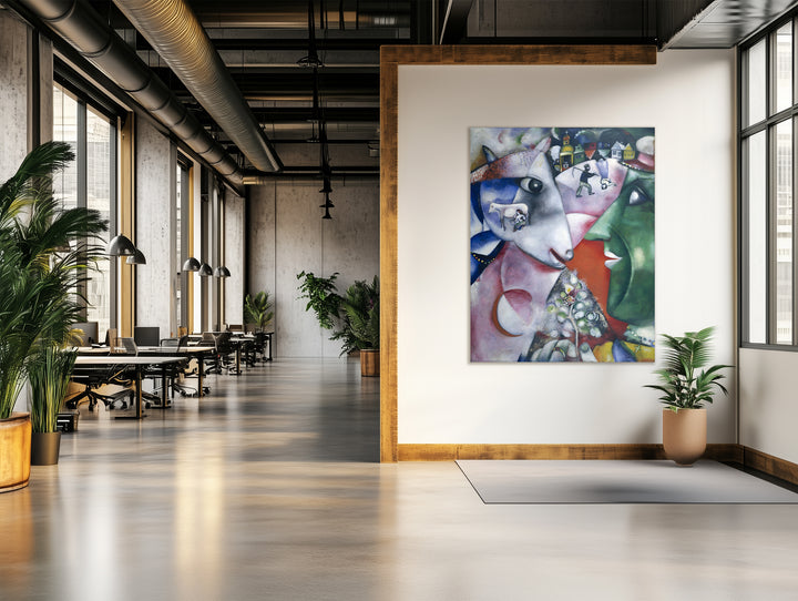 Yo y el pueblo, Chagall