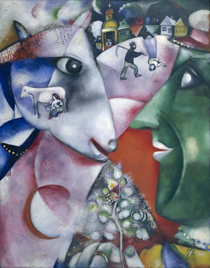 Yo y el pueblo, Chagall